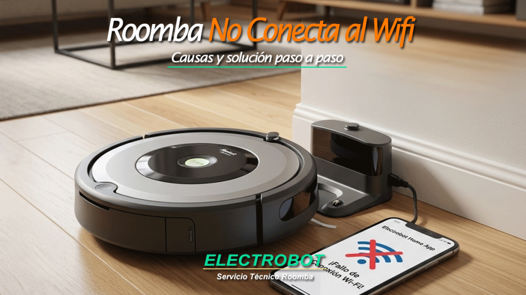Roomba no conecta wifi