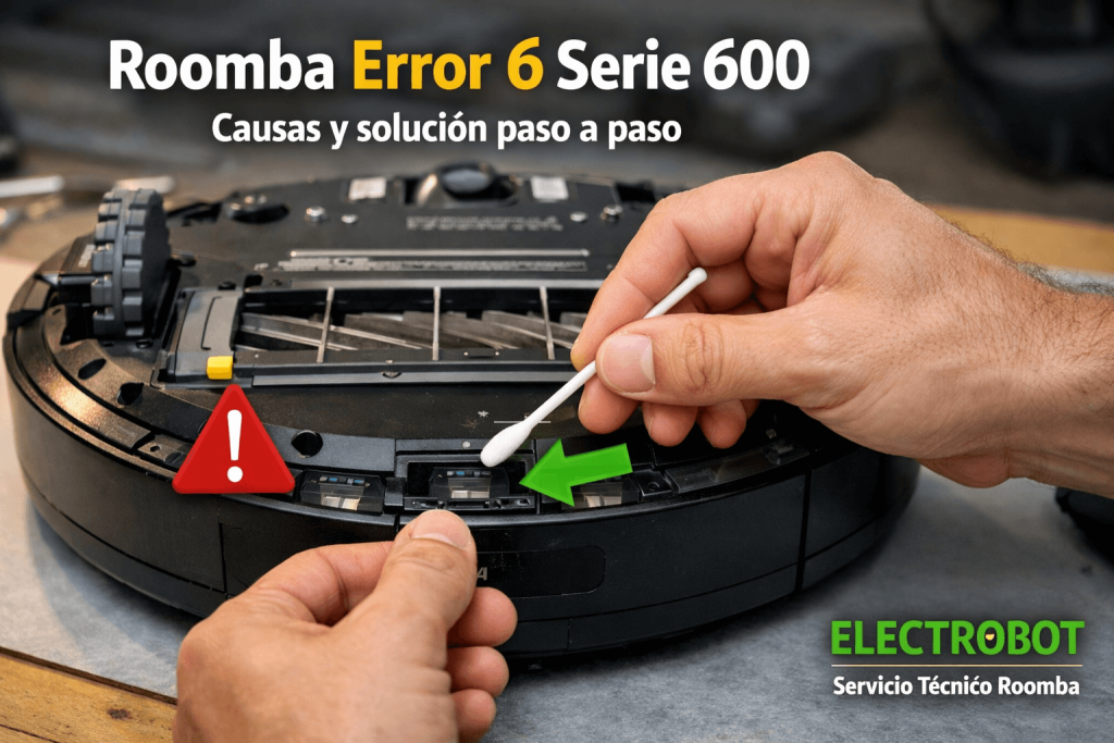 Roomba Error 6 serie 600