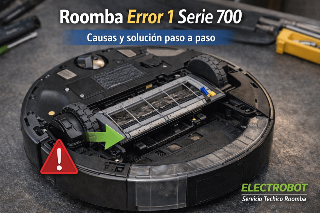 Roomba error 1 serie 700