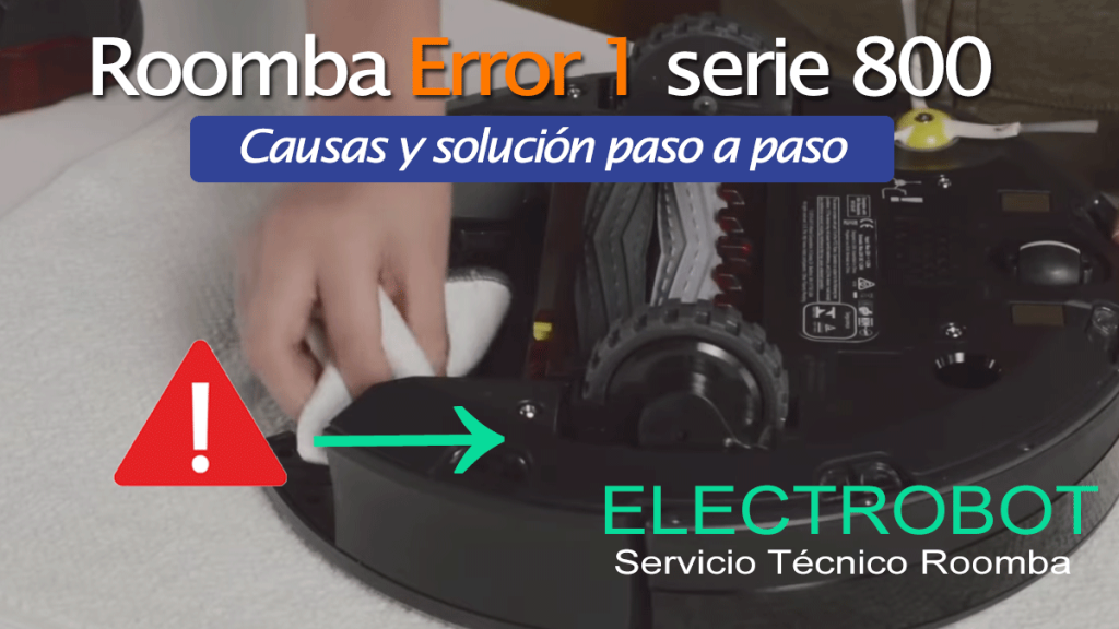 Roomba Error 1 Serie 800