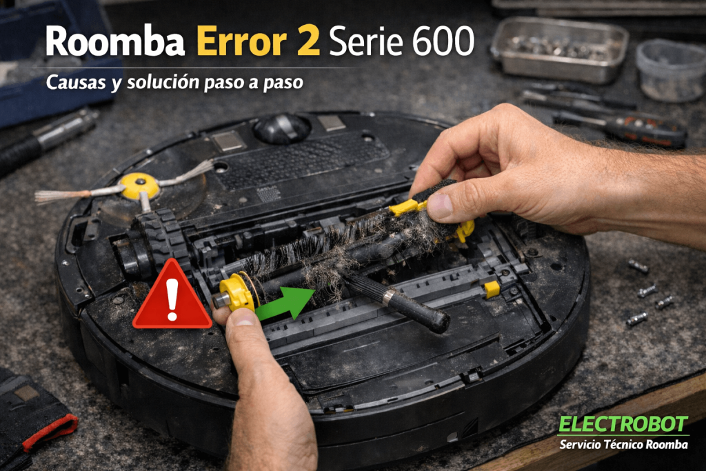 Roomba Error 2 serie 600