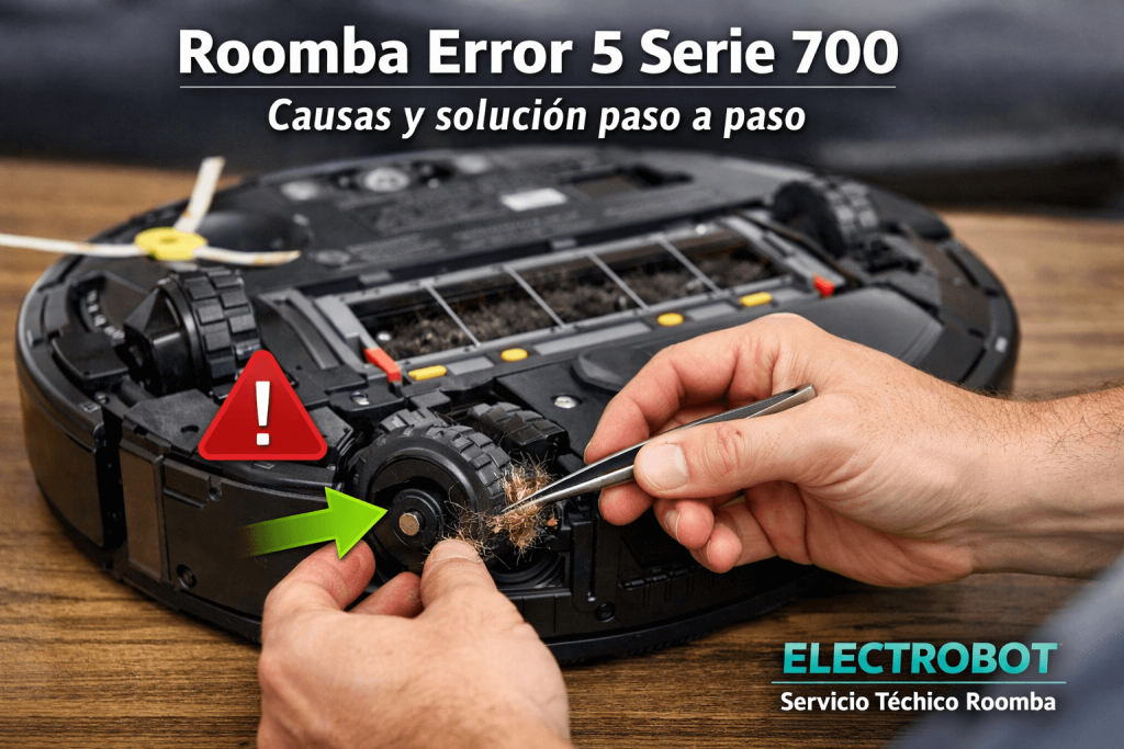 Roomba Error 5 Serie 700: