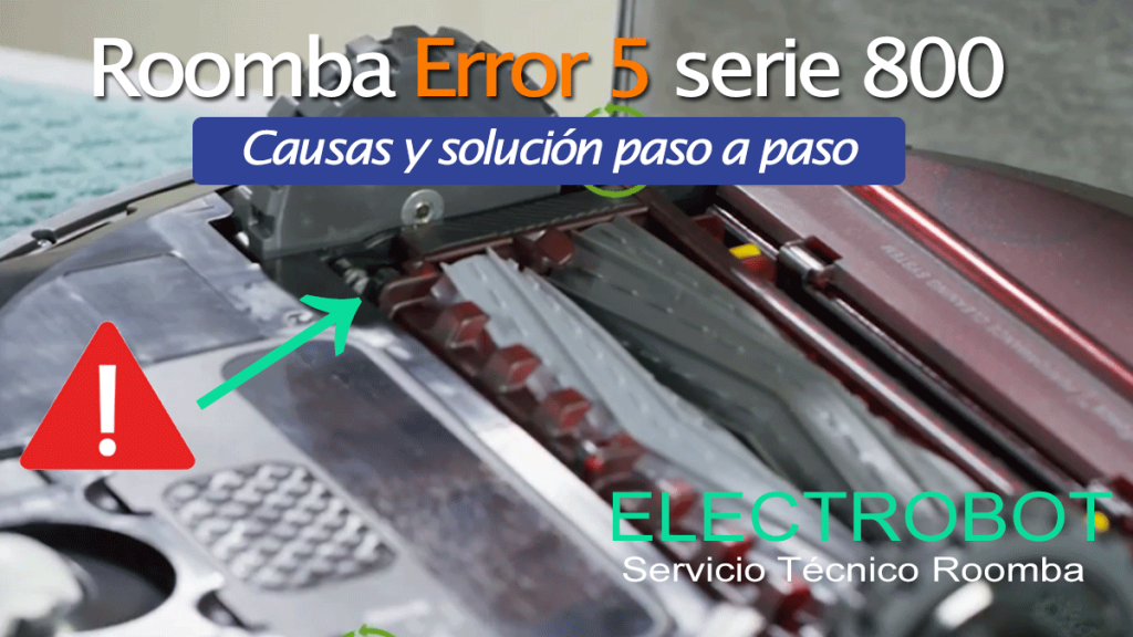 Roomba Error 5 serie 800