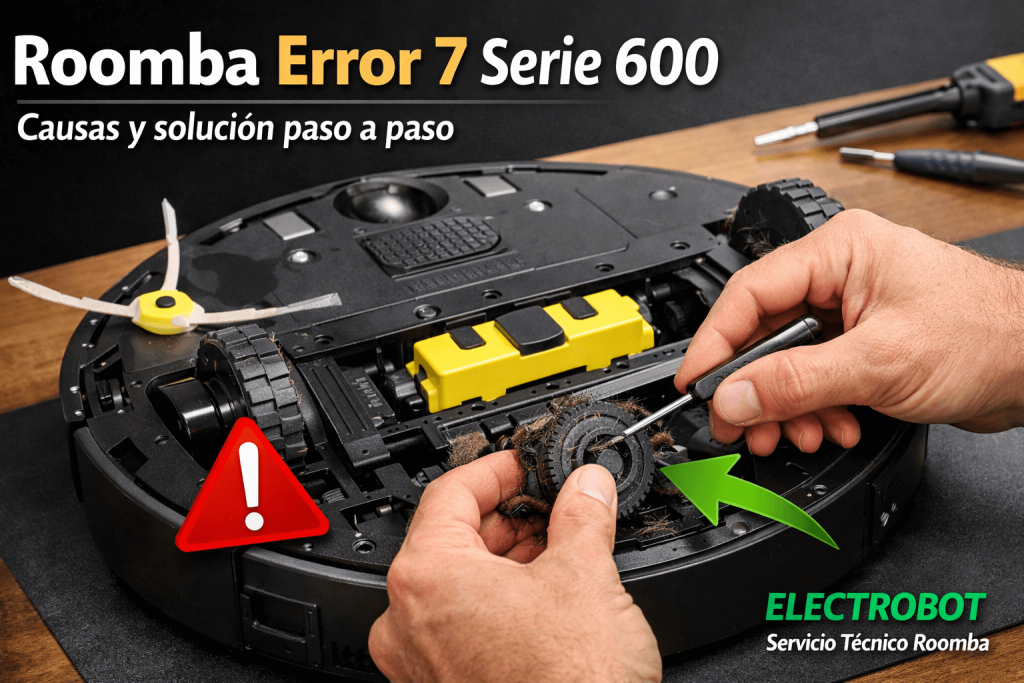 Roomba Error 7 Serie 600
