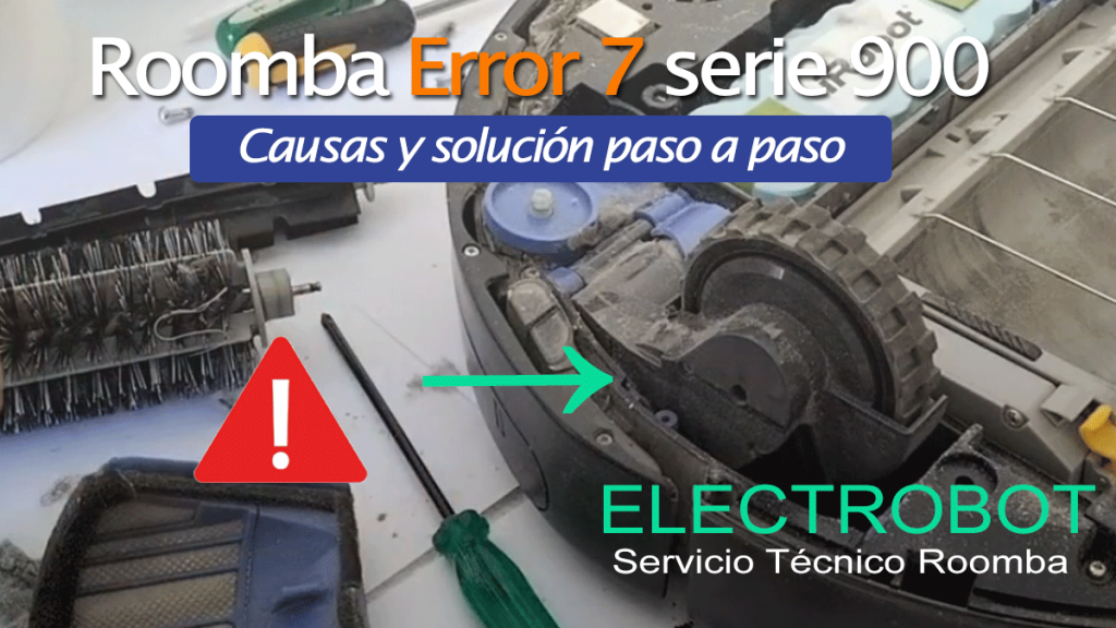 Roomba Error 7 en Serie 900