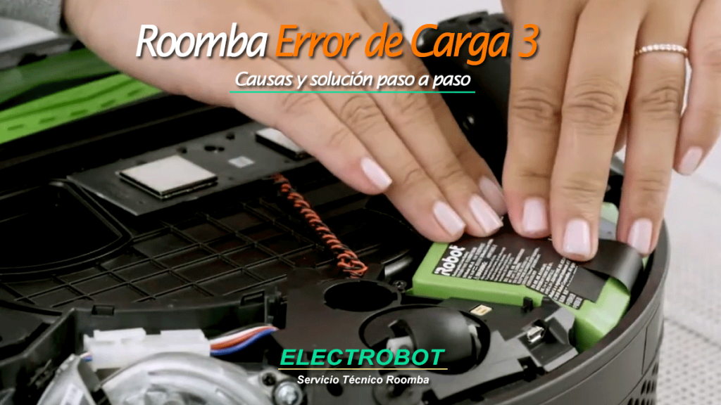 Roomba error de carga 3