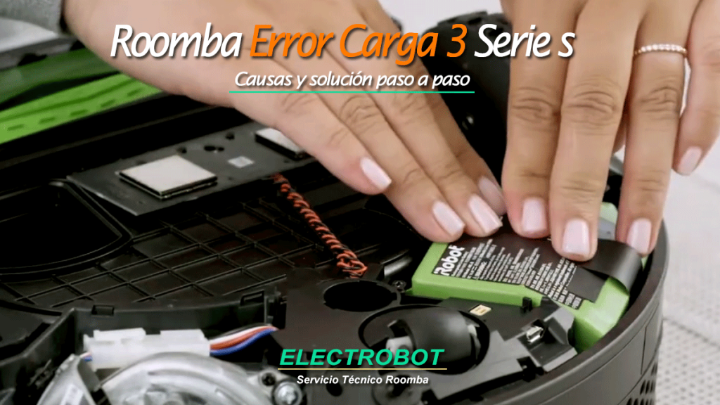 Roomba Error Carga 3 Serie s