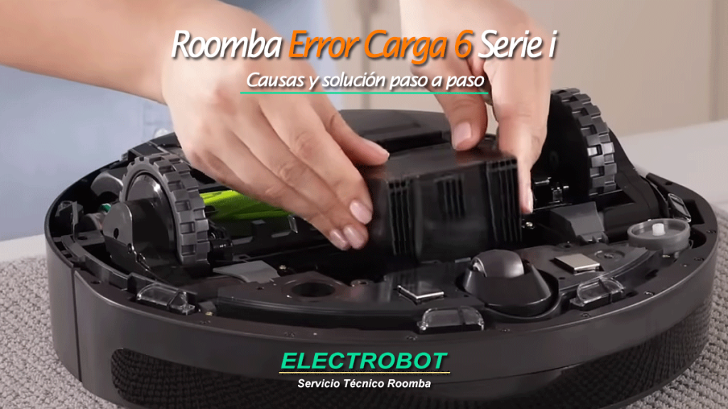 Roomba Error Carga 6 Serie i